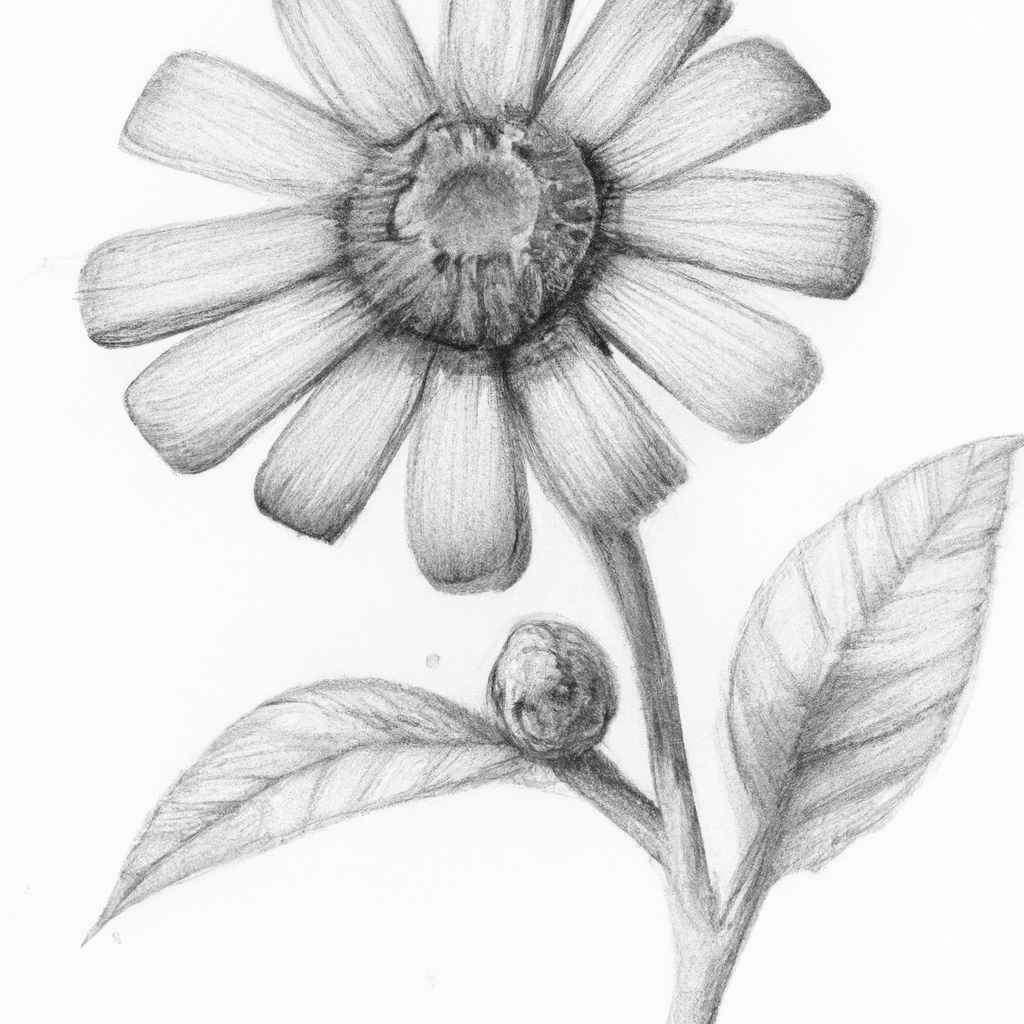 Arnica montane, pencil